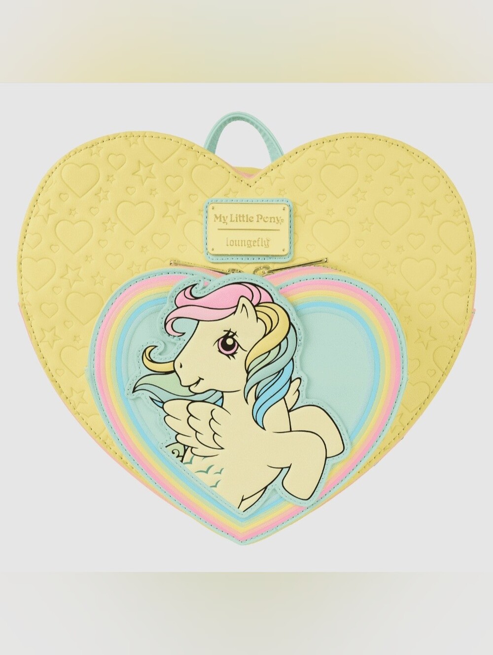 NWT! Loungefly My Little Pony Heart Shaped Mini Backpack